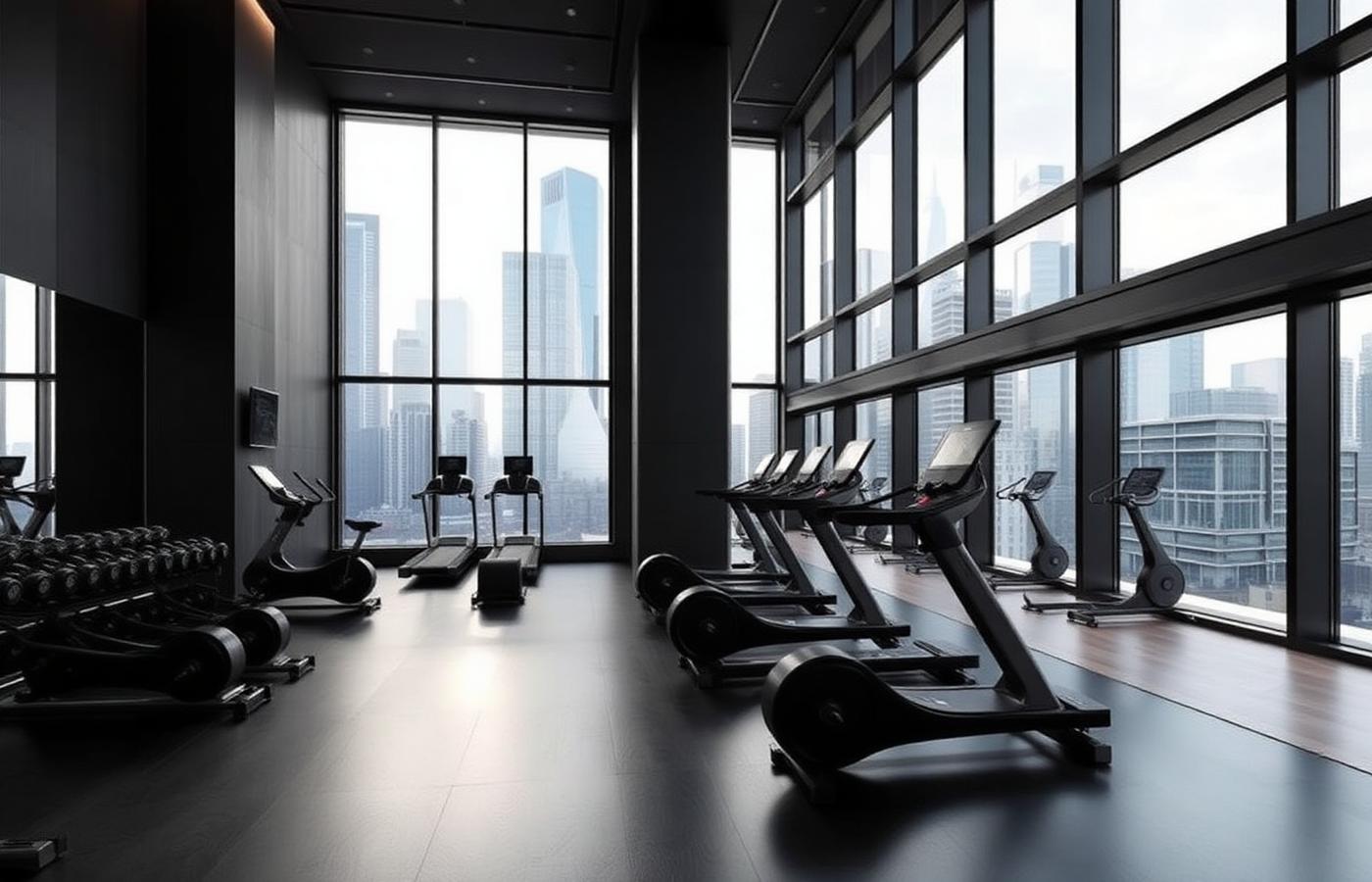 Residents' fitness studio