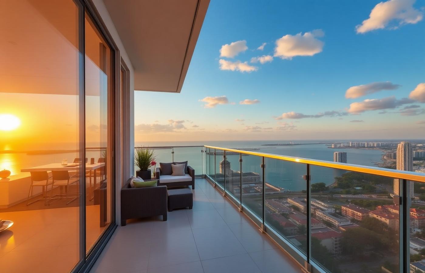 Private balcony & outdoor living