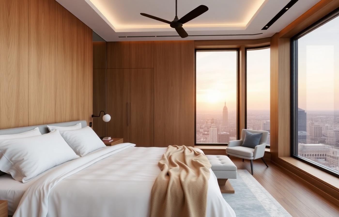 Principal bedroom suite